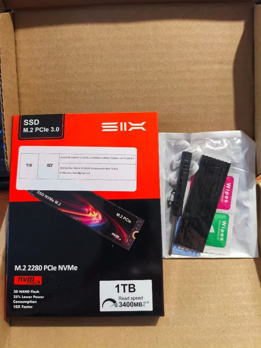 SSD накопичувач Xiaomi SIX X4000 1TB M.2 NVMe PCIe 3.0