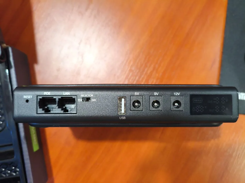 ДБЖ (UPS) Docreate DC1036L 36W для роутера, ONU