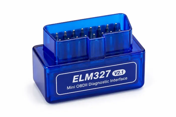 Автомобільний адаптер ELM327 Mini V2.1 OBD2, синій