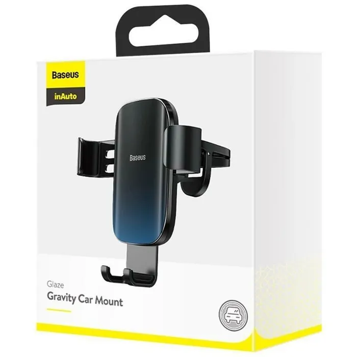Автотримач для телефона Baseus Glaze Gravity Car Mount Black