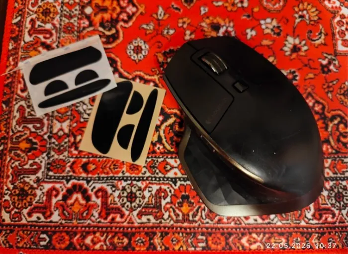 Logitech MX Master на 2.5 ice glass мишка