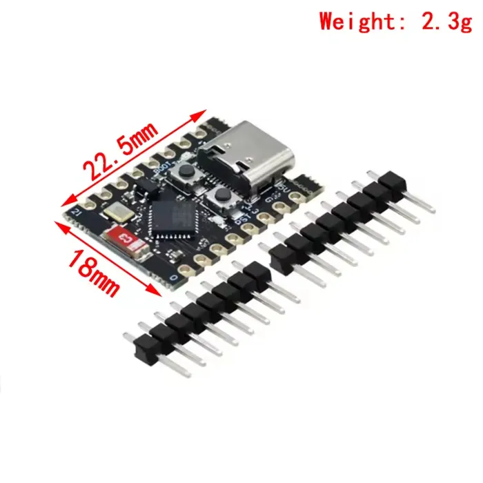 ESP32-C3 SuperMini, Wi-Fi + Bluetooth 5.0, USB-C, Dev Board