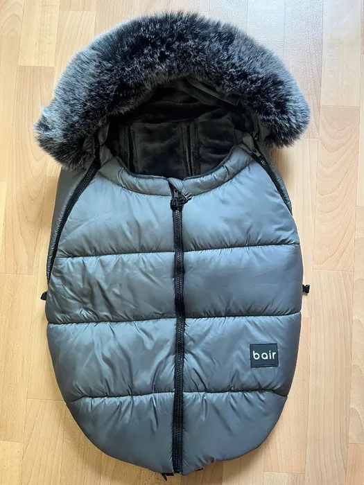Зимовий конверт Bair для коляски, з хутром